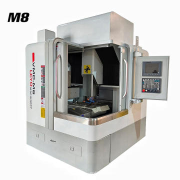 Máquina de fresado CNC de trabajo de metal